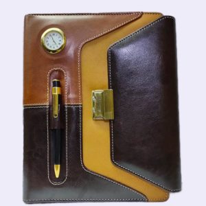 3 fold diary cover corporate gifts